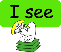 Talking bird sticker #2134000