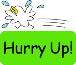 Talking bird sticker #2134007