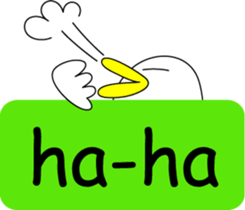 Talking bird sticker #2134016