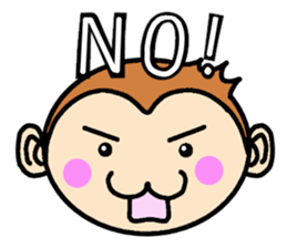 Fishing life of friends with monkey sticker #2134427