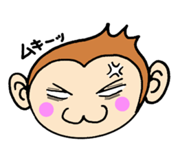 Fishing life of friends with monkey sticker #2134441