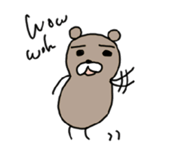 PeanutBear(MAN) sticker #2134735