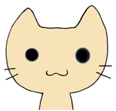 brown cat sticker sticker #2135024