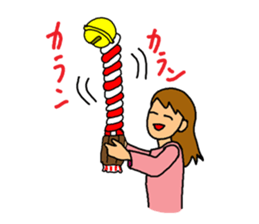 Sticker of the Shinto shrine sticker #2135106