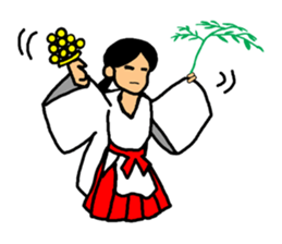 Sticker of the Shinto shrine sticker #2135134