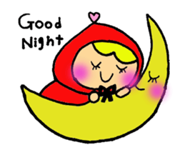 Little Colorful Riding Hood sticker #2135307