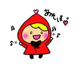 Little Colorful Riding Hood sticker #2135308
