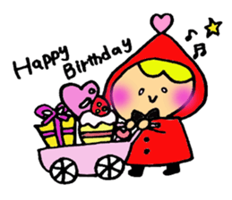 Little Colorful Riding Hood sticker #2135310
