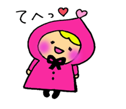 Little Colorful Riding Hood sticker #2135311
