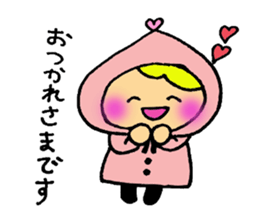 Little Colorful Riding Hood sticker #2135316