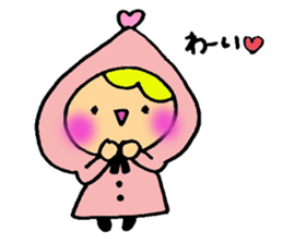 Little Colorful Riding Hood sticker #2135319