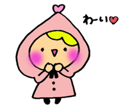 Little Colorful Riding Hood sticker #2135319