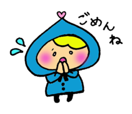 Little Colorful Riding Hood sticker #2135320