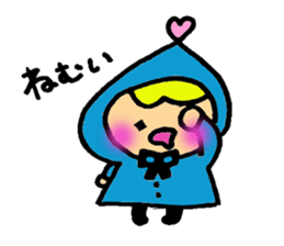 Little Colorful Riding Hood sticker #2135323