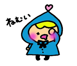 Little Colorful Riding Hood sticker #2135323