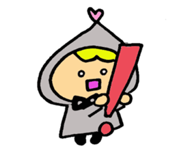 Little Colorful Riding Hood sticker #2135326