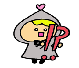 Little Colorful Riding Hood sticker #2135327