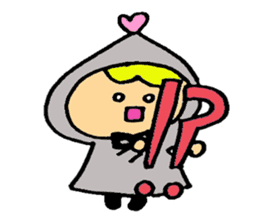 Little Colorful Riding Hood sticker #2135327