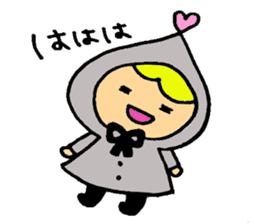 Little Colorful Riding Hood sticker #2135328