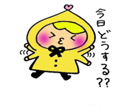 Little Colorful Riding Hood sticker #2135330