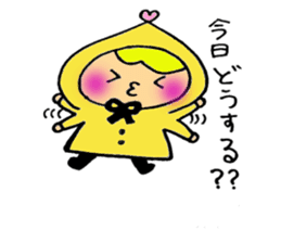 Little Colorful Riding Hood sticker #2135330