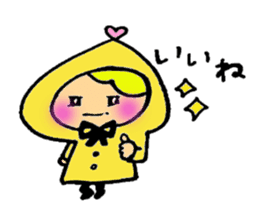 Little Colorful Riding Hood sticker #2135331