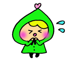 Little Colorful Riding Hood sticker #2135335