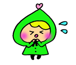 Little Colorful Riding Hood sticker #2135335