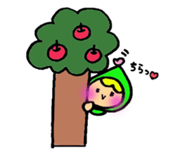 Little Colorful Riding Hood sticker #2135336