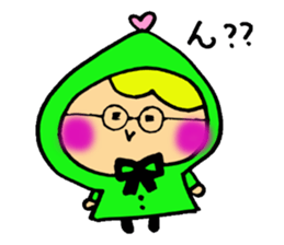 Little Colorful Riding Hood sticker #2135337