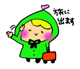 Little Colorful Riding Hood sticker #2135338