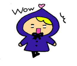 Little Colorful Riding Hood sticker #2135340