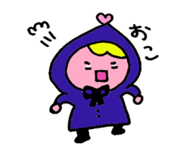 Little Colorful Riding Hood sticker #2135341