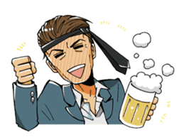 OYAJISM~OYAJI MAN in LOVE~ sticker #2135749