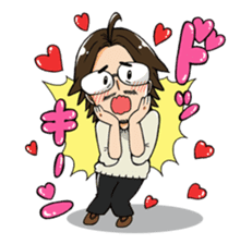 OYAJISM~OYAJI MAN in LOVE~ sticker #2135759