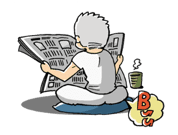 OYAJISM~OYAJI MAN in LOVE~ sticker #2135766