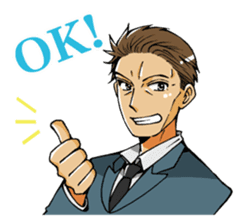 OYAJISM~OYAJI MAN in LOVE~ sticker #2135776