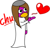 Hikoichi and Saori sticker #2135910