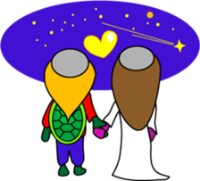 Hikoichi and Saori sticker #2135911