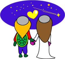 Hikoichi and Saori sticker #2135911