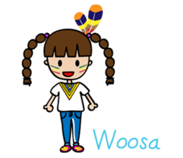 Cutie girl sticker #2136411