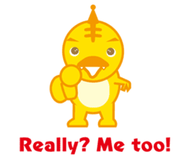 Baby Rex.(English version) sticker #2136487