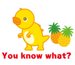 Baby Rex.(English version) sticker #2136499