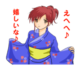 Sticker of the collection of girls sticker #2137034