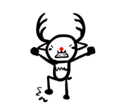 Reindeer sticker sticker #2137335