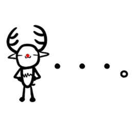 Reindeer sticker sticker #2137338