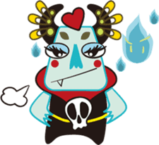 Jiong Jiong Ghost mama sticker #2137652