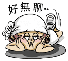 Lovely J girl-(1) sticker #2137664