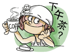 Lovely J girl-(1) sticker #2137669