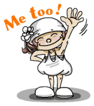 Lovely J girl-(1) sticker #2137672